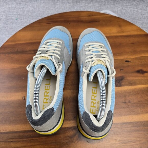 Merrell Wilderness Wild Daredevil‎ Trail Sneakers Womens Blue Gray Hiking Size 6 - Picture 11 of 14